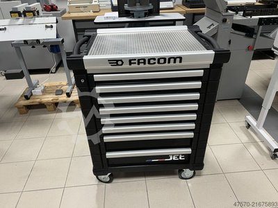 Facom Jet Tool Cart with 8 Drawers Tool Cart with 8 Drawers