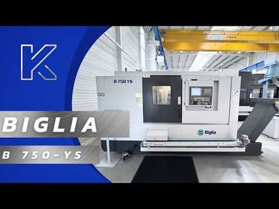 BIGLIA B750 YS CNC lathe