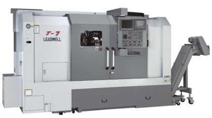 LEADWELL – T7M CNC Drehmaschine mit Stangenlader