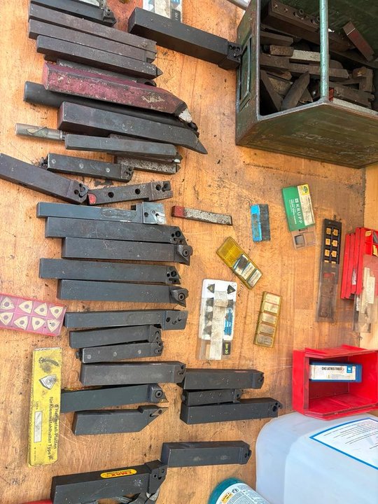 Drehbank Zubehör, Wendeschneidplatten etc.