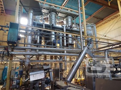 Evaporators MANZINI 3-stage evaporation station