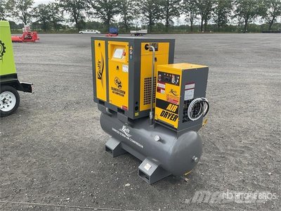  1.1 m3/min Electric 300 L Silenced Air Compressor 