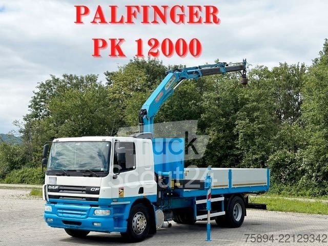 Autokran DAF CF 75.310 * Pritsche 5,75 m * PK 12000/FUNK gebraucht