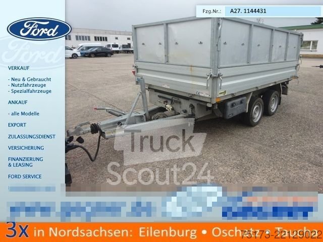 Dreiseitenkipper Anhänger HUMBAUR HTK-Garant 3500.31 Kipper 100km/h gebraucht