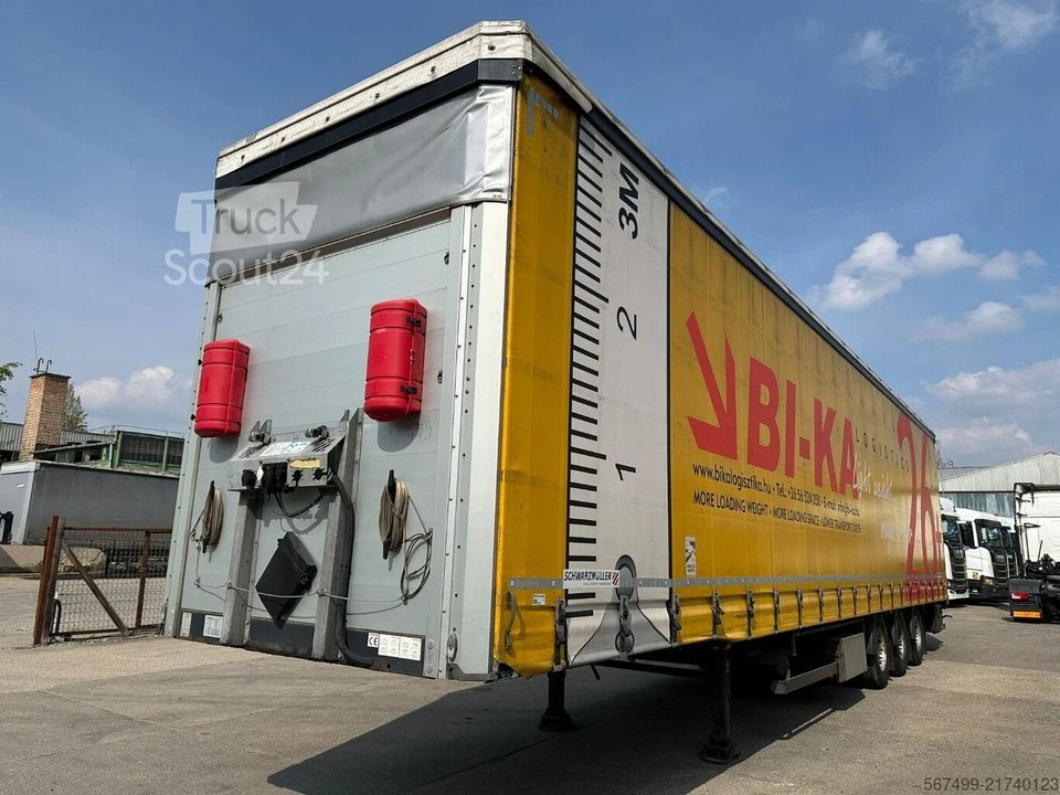 Volumentransport Schwarzmüller S1 J-seria, Pallet Box, Mega gebraucht
