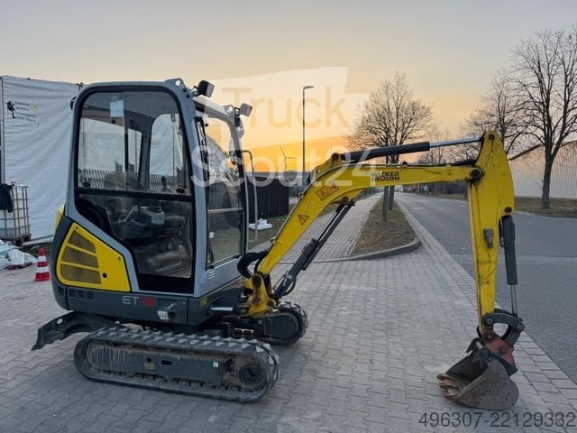 Minibagger WACKER Neuson ET18 Löffel Packet + Abbruch Hammer gebraucht