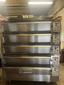 Multideck ovens TOM CHANDLAY Mk4M, 5 Deck Commercial Bread Oven