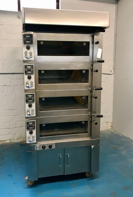 Multideck ovens WIESHEU EBO 4 - 68 R Manuell Elektro