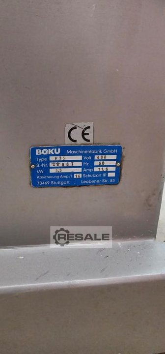 Planetary mixers BOKU P 75