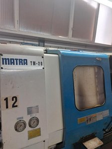 CNC Werkzeugmaschine, Drehmaschine Matra TM-20 mit 3 m Stangenlad