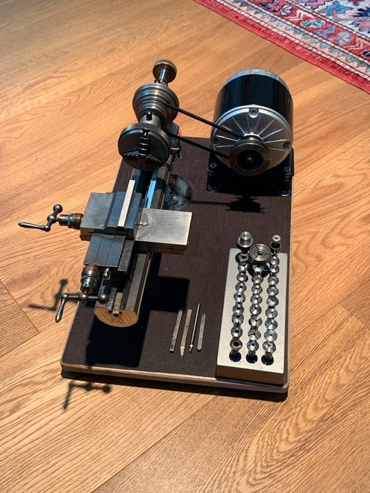 BOLEY „ww“ 8 mm Uhrmacher Präzisions drehbank !