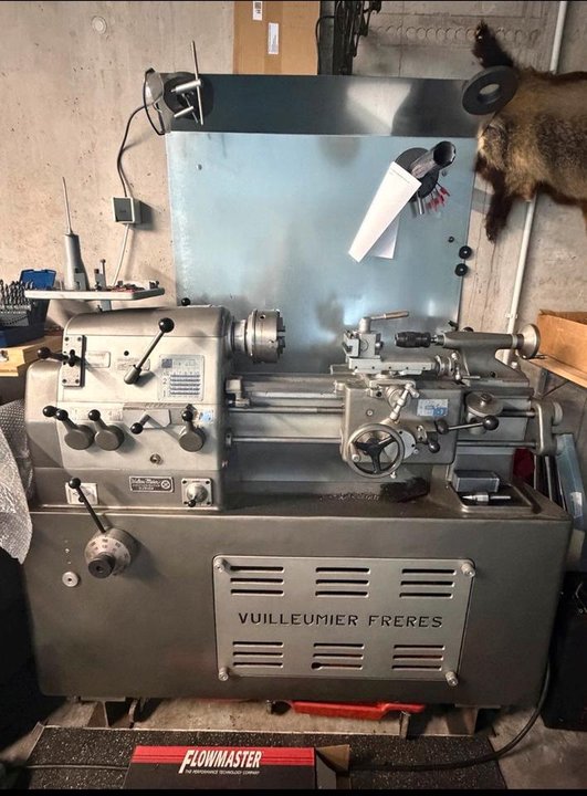 Schweizer Drehbank von Vuilleumier