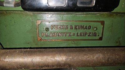 Drehbank Fuchs u. Kunad