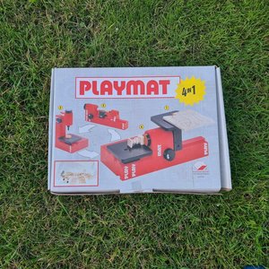 Playmat 4 in 1 Lernspielzeug Holz Drehbank Drechselbank