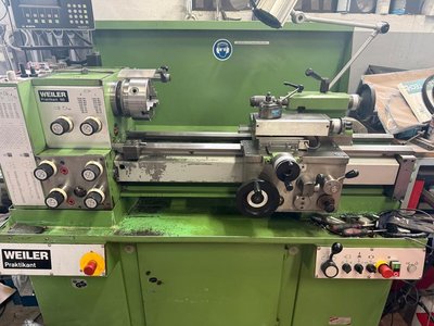 Weiler Praktikant 160 B Präzisionsdrehbank Drehmaschine