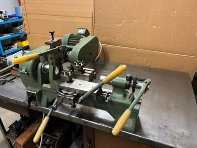 Präzisions- Tischdrehmaschine SAUPE DMT 160 x 280