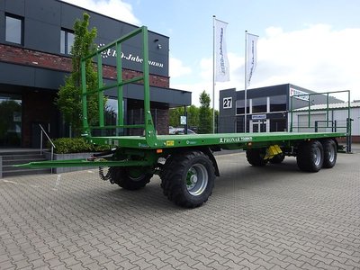 Pronar 3-Achs- Ballentransportwagen TO28KM / T028KM, 24,0 to. z.G.G, Ballenwagen, Flachwagen