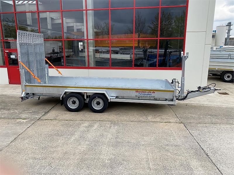 Möslein TT 11-E6x2 hydr. Rampen Tieflader für Fräsen brei