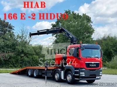 Autotransporter LKW MAN TGS 35.360* Abschleppwagen 7,80m * KRAN/ FUNK gebraucht