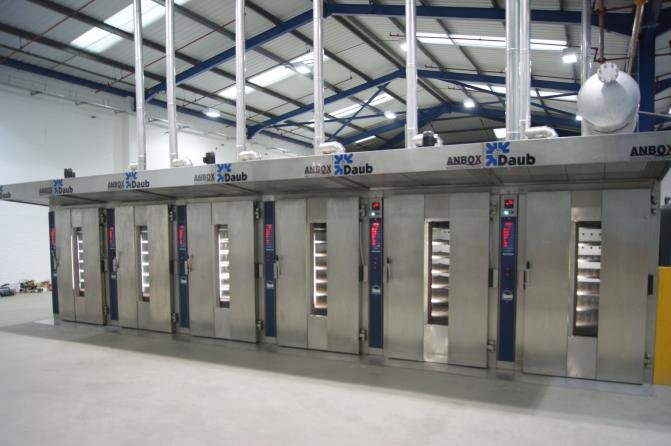 Rack ovens DAUB / HEUFT VTR THERMO-ROLL inkl. Heizkessel