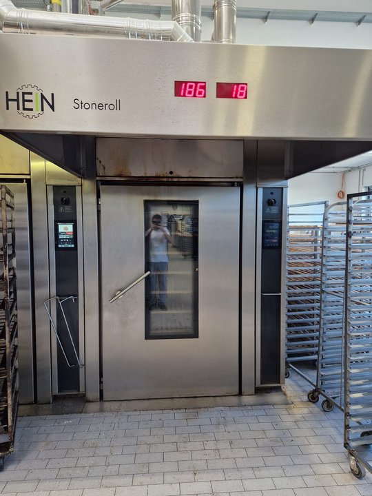 Rack ovens HEIN Ringrohretagen-Wagenofen STONEROL