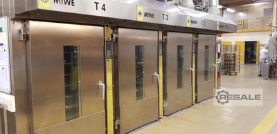 Rack ovens MIWE Thermal oil plant