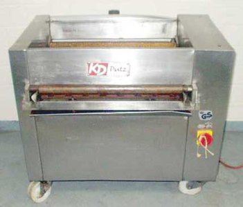 Sheet metal cleaning machines KD PUTZ Backblechputzmaschine