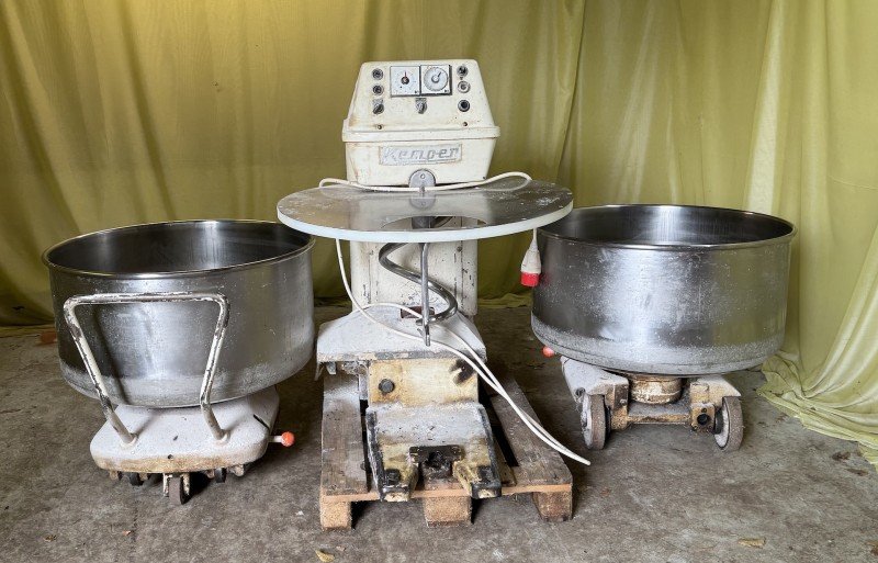 Spiral kneading machines KEMPER SPA 125 Ausfahrbar