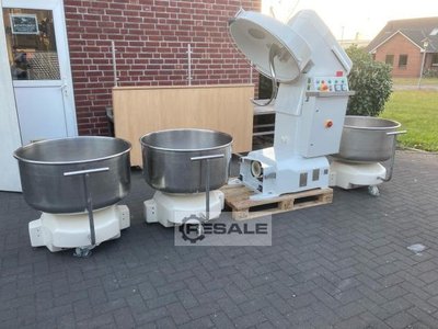 Spiral kneading machines BOKU SK 120 AK extendable