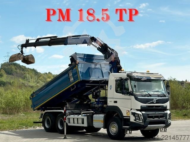 VOLVO FMX 410 Kipper 5,00m *PM 18.5 TP/FUNK *6x4
