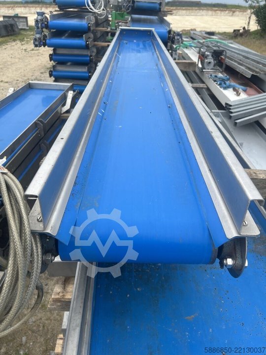  Edelstahl-Förderband (Inox) 285 cm x 32 cm