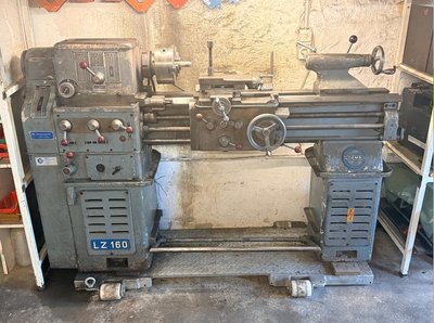 GEMA LZ160 Drehbank, Drehmaschine