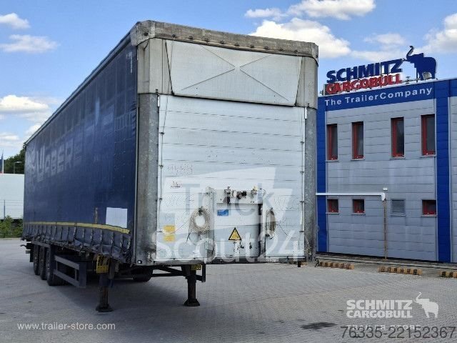 Auflieger mit Pritsche & Plane Schmitz Cargobull Curtainsider Mega gebraucht