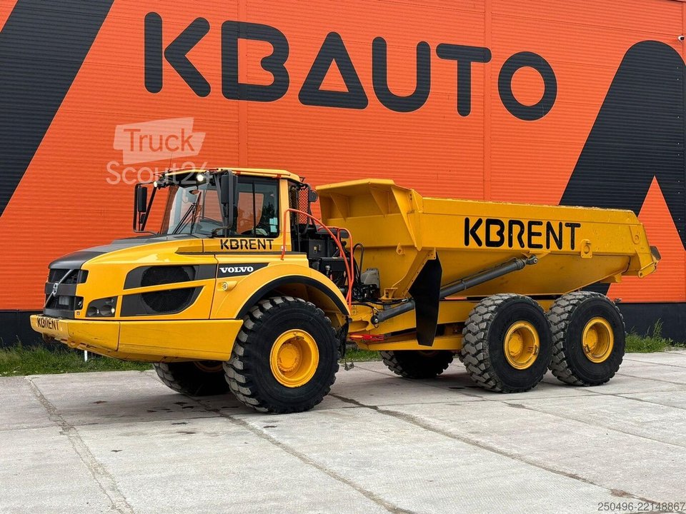 Dumper Volvo A 25 G 6X6 BOX L=5107 mm gebraucht
