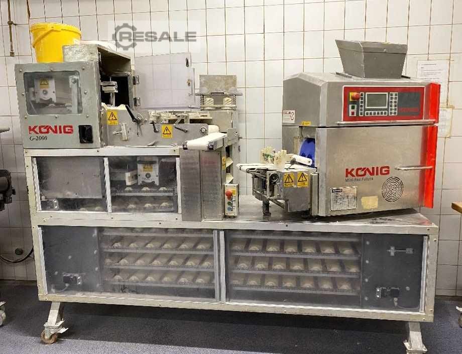 Systems for bread rolls KÖNIG Mini Rex Futura G2000