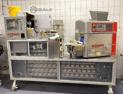 Systems for bread rolls KÖNIG Mini Rex Futura G2000