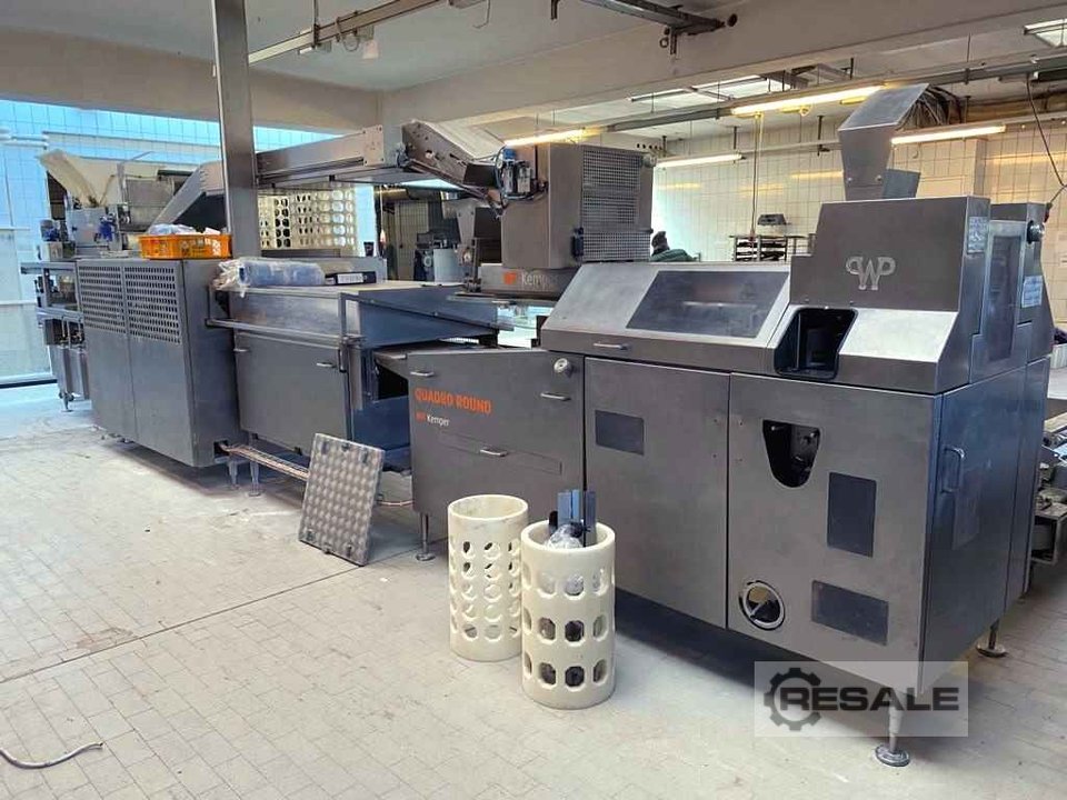 Systems for bread rolls WP KEMPER Quadro Round