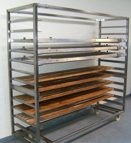 Withdrawal carts WINKLER Gär-/Kippdielenwagen
