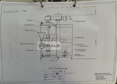 Vacuum processing facilities PROBST UND CLASS VLT 500 A