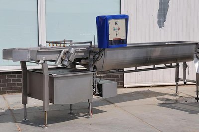 Vegetable washing machines EILLERT GWT flume washer