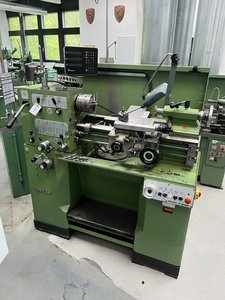 Drehmaschine Weiler Ergodor + Digitalanzeige aus Schule!