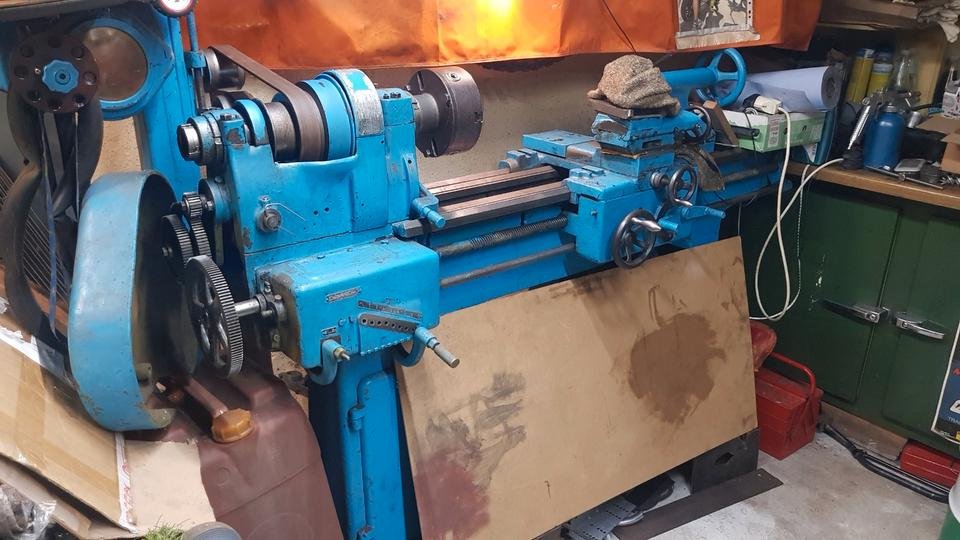 Drehmaschine Drehbank Leit Zugspindel