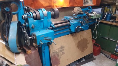 Drehmaschine Drehbank Leit Zugspindel