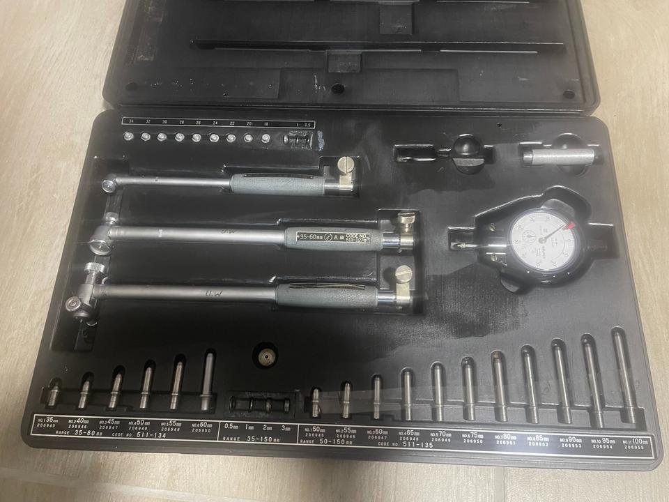 MITUTOYO Bohrungsmessgeräteset (Subito) 18-150mm für Drehmaschine