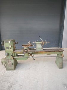 Geiger Drechselbank Drehbank mit Zubehör