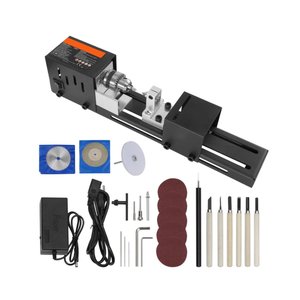 NEU✅ Mini Drehbank Drechselbank Drechselmaschine Zubehör
