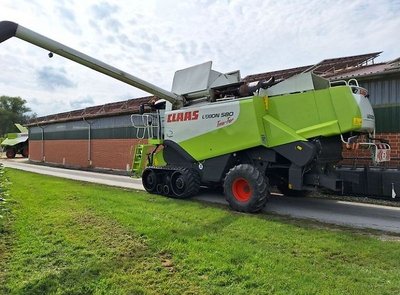 Claas Lexion 580 TT Allrad Landwirtmaschine Mercedes-Motor 2984 Trommh 3D Quantimeter