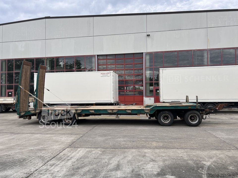 Tieflader Anhänger Humbaur HTD 409525-4A  4 Achs Tiefladeranhänger, kein Müller Mitteltal gebraucht