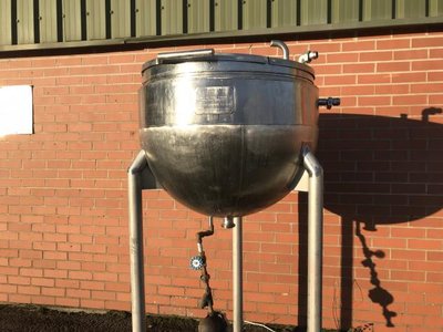 Cooking kettles and dwarf boilers GIUSTI steam jacketed cooking vessel