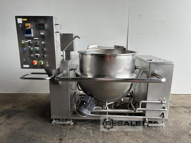 Cooking kettles and dwarf boilers AURIOL with emulsifier